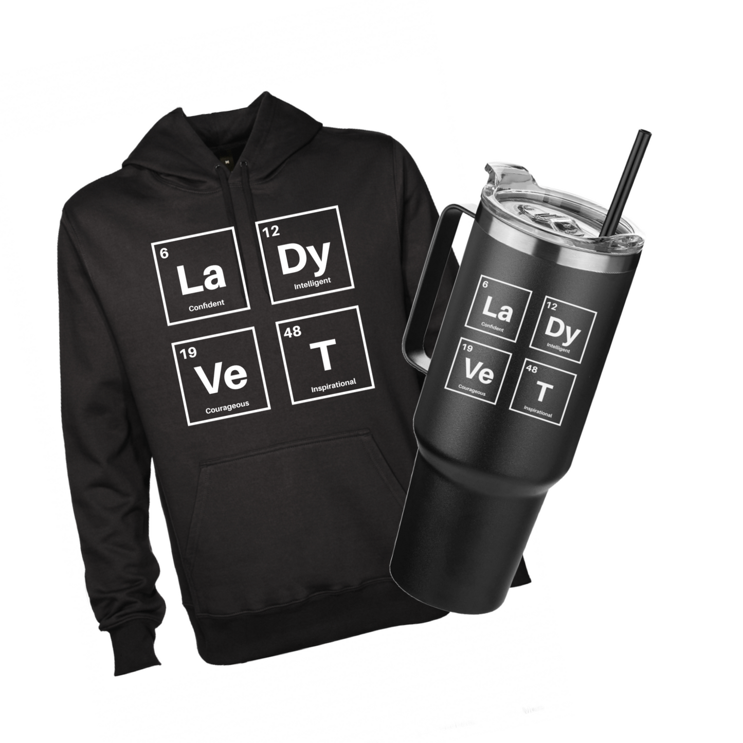 Lady Vet Hoodie/Tumbler Bundle